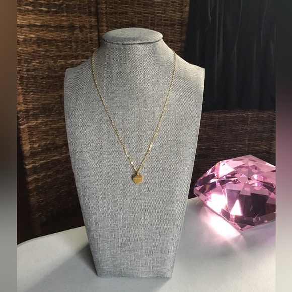 Nominal Jewelry - NOMINAL LETTER  HEART CHARM 18K GOLD NECKLACE NWOT NO BOX NO DUST BAG